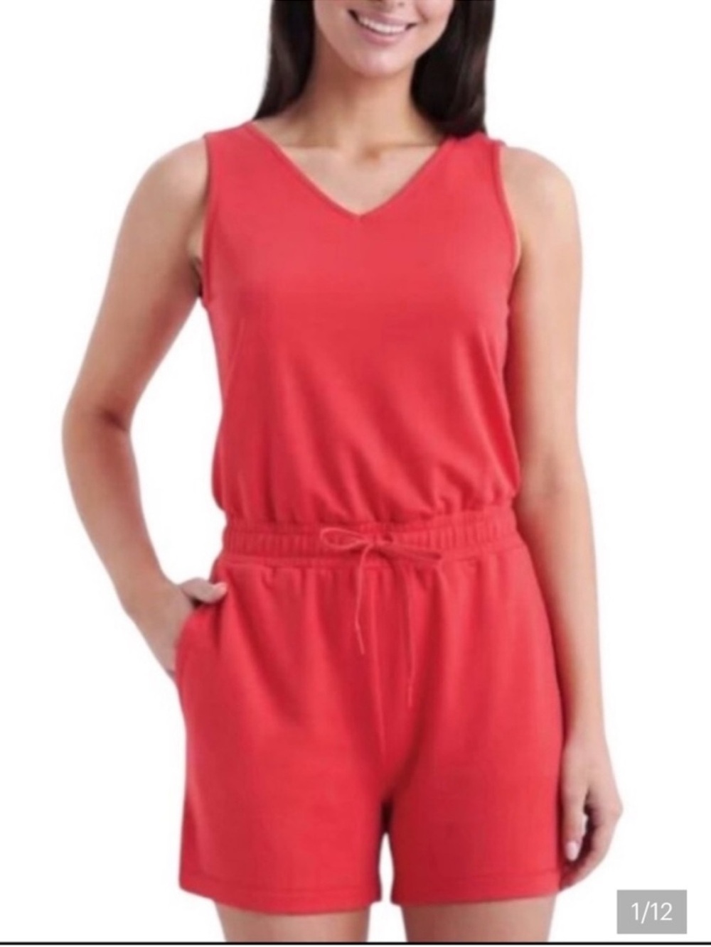 🌸2/$12🌸 Lole Beach Romper Red / Coral Size Small